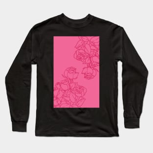 Pink roses Long Sleeve T-Shirt